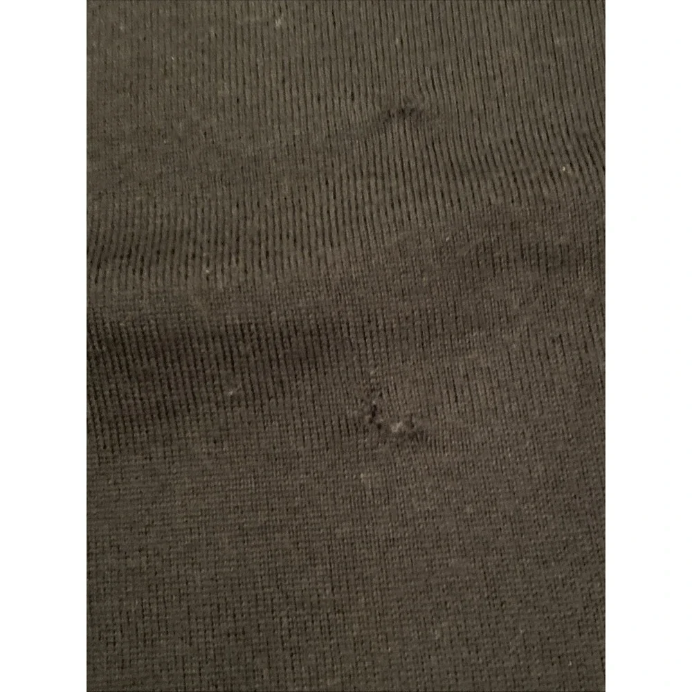 Tory Burch Hunter Green Sweater Women's Small S/P Gold Logo Buttons Knit On Back